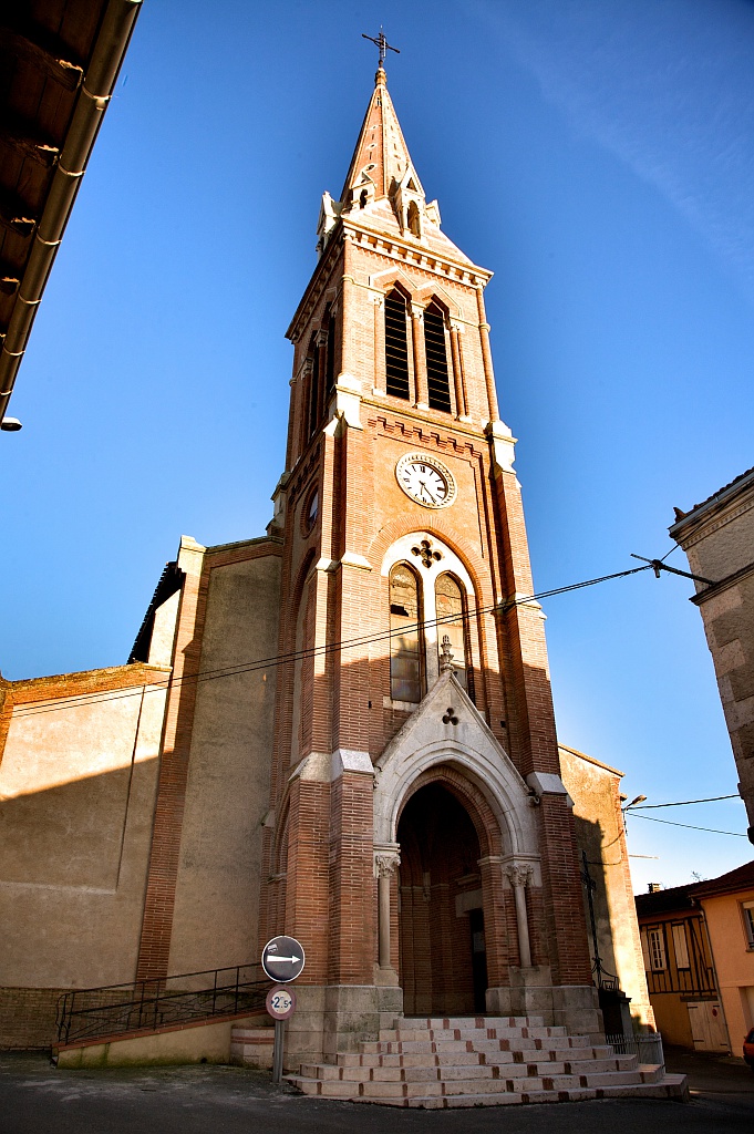 Eglise de Monferran-Savès / photo Yves Sénécal Eglise de Monferra-Savès