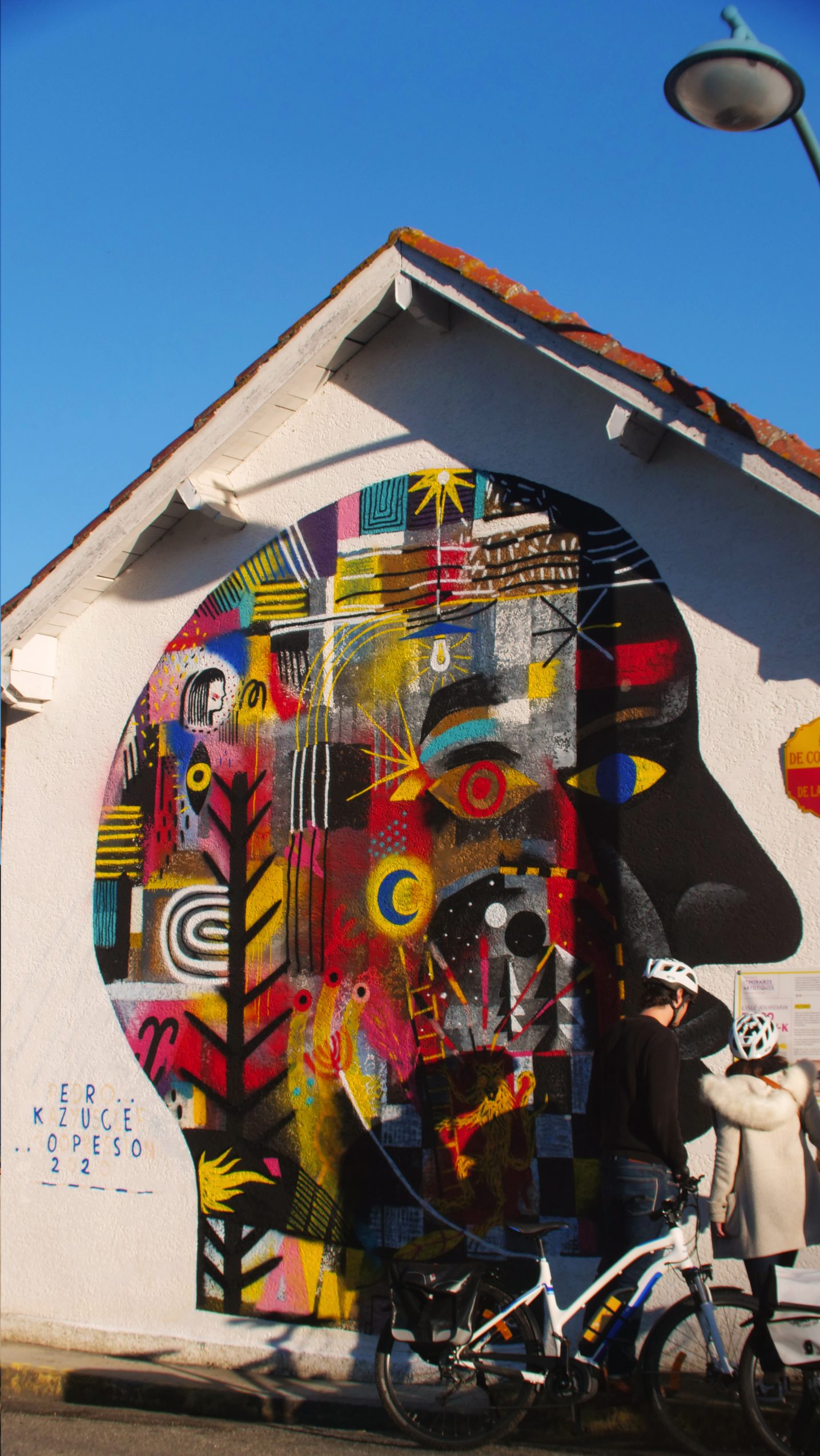 fresque murale the Inside mess 1- L'Isle-Jourdain