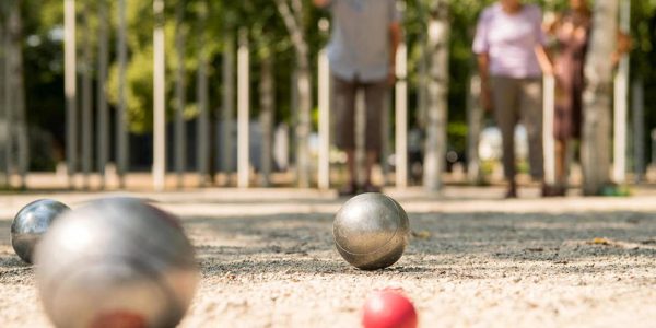 Terrain de pétanque