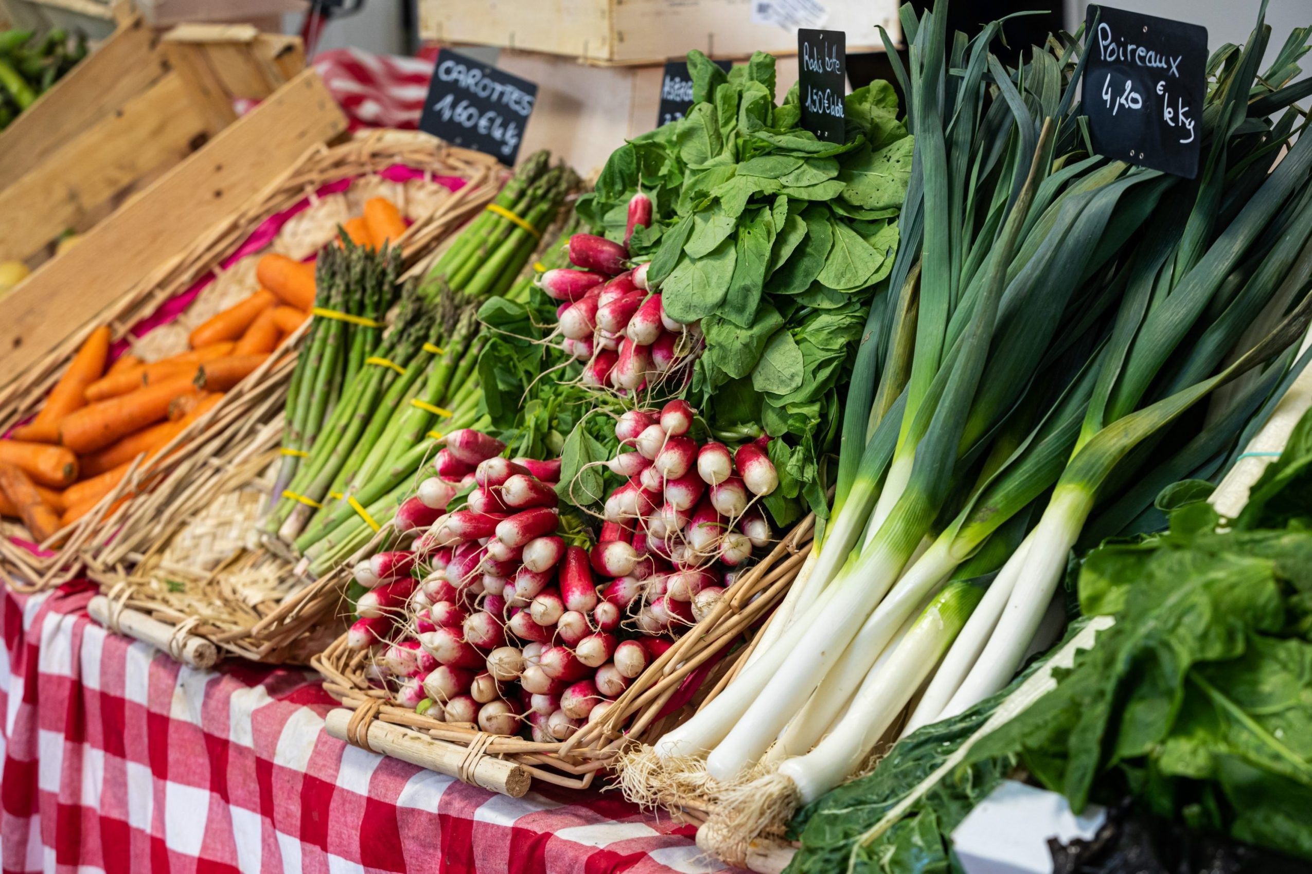 Marché campagnard primeur