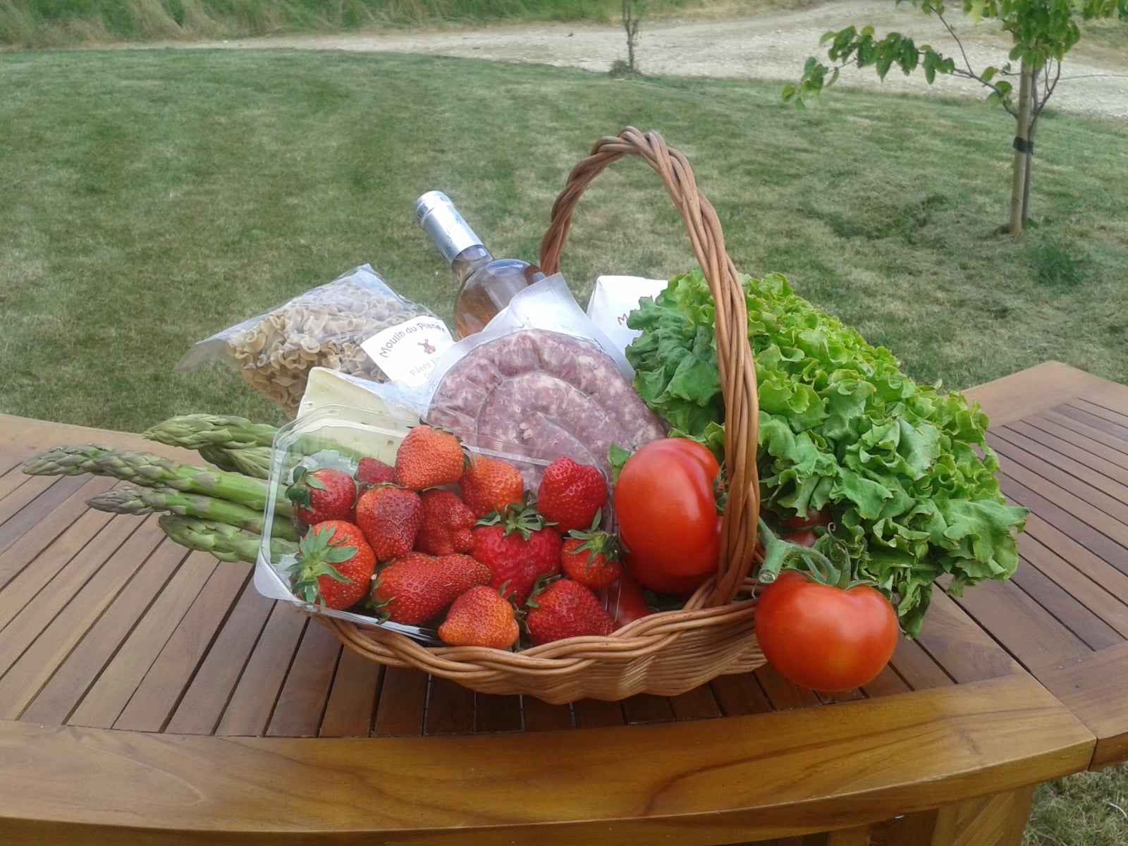 Faîtes votre marché à la Ferme du Choucou